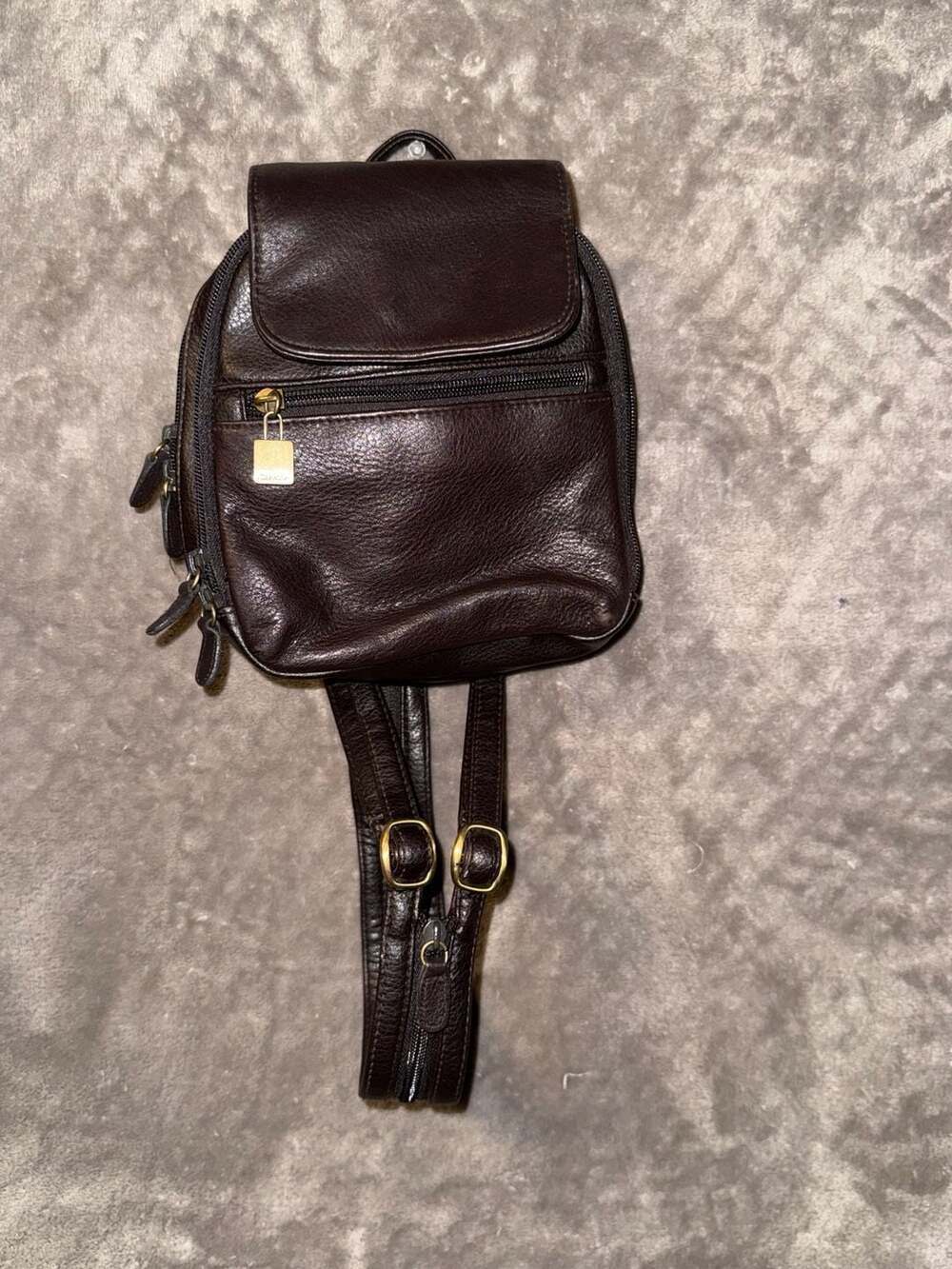 St. John's Bay Leather Mini Backpack